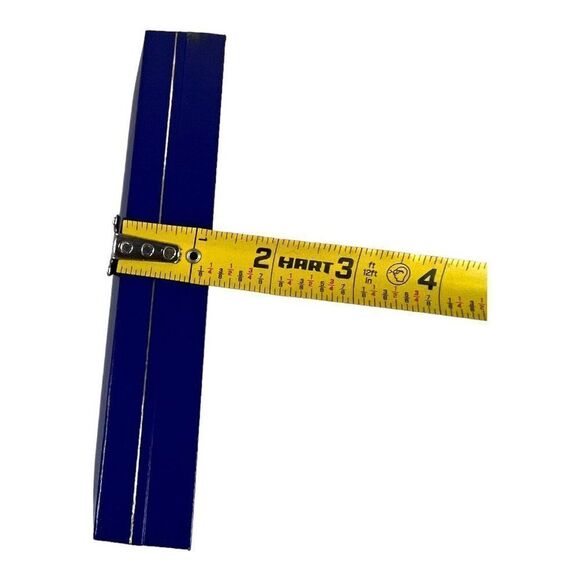 Vintage Waterman Paris Blue Gold Writing EMPTY Box Case White Satin Lining - Picture 12 of 12